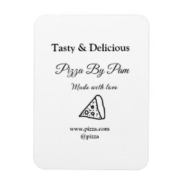 ラブアッドbsiで作られた美味しいピザレストランカフェ マグネット