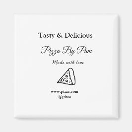 ラブアッドbsiで作られた美味しいピザレストランカフェ マグネット