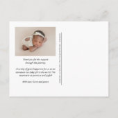 ラブアッモダントサイトフォトコラージュ誕生 案内ポストカード (裏面)