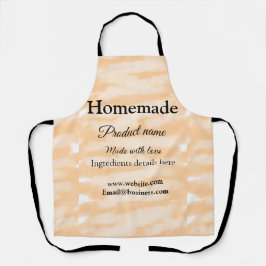 ラブアド文字サイトで自家製ベーカリー エプロン
