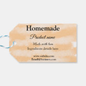 ラブアド文字サイトで自家製ベーカリー ギフトタグ (裏面横)