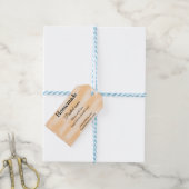 ラブアド文字サイトで自家製ベーカリー ギフトタグ (より糸つき)