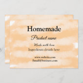 ラブアド文字サイトで自家製ベーカリー シーズンカード (正面/裏面)