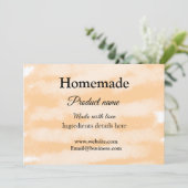 ラブアド文字サイトで自家製ベーカリー シーズンカード (スタンド正面)