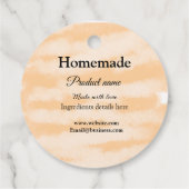 ラブアド文字サイトで自家製ベーカリー フェイバータグ (裏面)