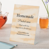 ラブアド文字サイトで自家製ベーカリー 台座サイン (インサイチュ)