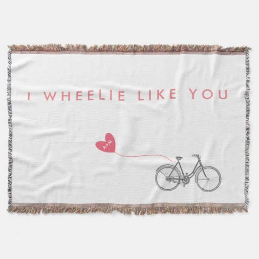 ラブアニバーギフトアイディア毛布 スローブランケット (正面)