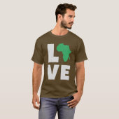 ラブアフリカTシャツ Tシャツ (正面フル)