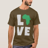 ラブアフリカTシャツ Tシャツ (正面)