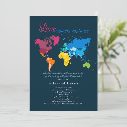 ラブアプウェイヤーズ遠隔リハーサルディナー招待状 招待状 (スタンド正面)