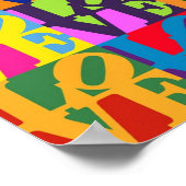 ラブアポップ・アートのート ポスター (角)