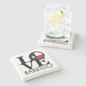 ラブアマリロテキサス州 ストーンコースター (横)