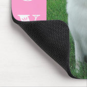 ラブアメリカンエスキモパピードッグマウスパッド マウスパッド (コーナー)