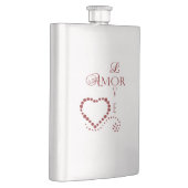 ラブアモールハートバレンタイン フラスク (右)