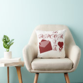 ラブアモールバレンタインデザイン クッション (椅子)