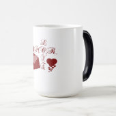 ラブアモールバレンタインデザイン モーフィングマグカップ (正面右)