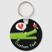 ラブアリゲーターキーチェーン キーホルダー (正面)