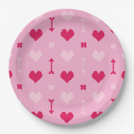 ラブアローズ紙プレート ペーパープレート