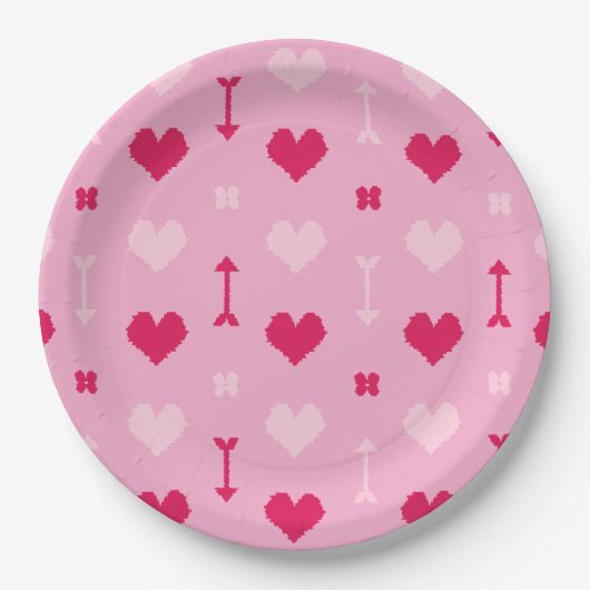 ラブアローズ紙プレート ペーパープレート (正面)