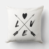 ラブアロー クッション (正面)