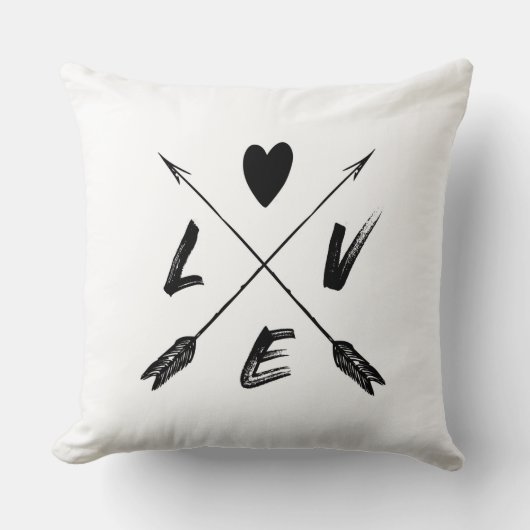 ラブアロー クッション (正面)