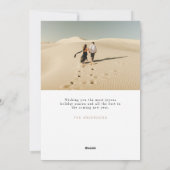 ラブアンドジョーヴエルムオーバーレイホリディフォトカード シーズンカード (裏面)