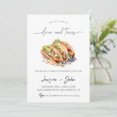 ラブアンドタコス婚約パーティ 招待状 (スタンド正面)