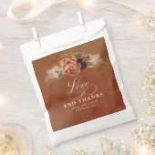 ラブアンドテ感謝していラコッタフローラボホウィーズ フェイバーバッグ (クリップ留めされた状態)