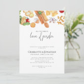 ラブアンドパスタイタリアンリハモダンーサルディナー 招待状 (スタンド正面)