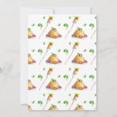 ラブアンドパスタ水彩イタリアンブライダルシャワー 招待状 (裏面)