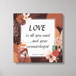 ラブアンドユー美容師ボホスタイル キャンバスプリント