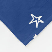 ラブアンドライトスターズホリデイフリースブランケット フリースブランケット (角)