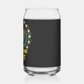 ラブアンドライトユダヤ（ユダヤ教）メノラーハヌッカホリデイ ガラス缶 (左)