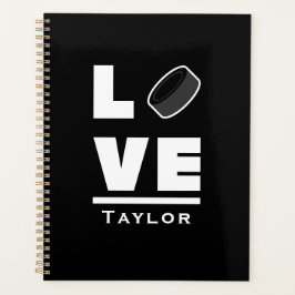 ラブアンドライブアイスホッケースポーツファン名前をカスタムする プランナー手帳