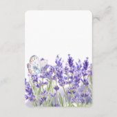 ラブアンドラベンダー |タイムカプセルの宝物 エンクロージャーカード (裏面)