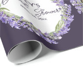 ラブアンドラベンダー |フォトカスタムブライダルシャワー ラッピングペーパー (ロールコーナー)