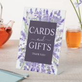 ラブアンドラベンダー |フローラエレガントカードとギフト 台座サイン (インサイチュ)