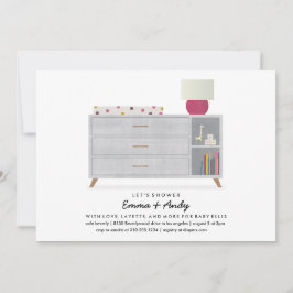 ラブアンドレイエットベビーシャワー招待状 招待状