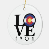 ラブアヴォンコロラド セラミックオーナメント (左)