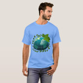 ラブアース | エコ球 | グリーンプラネット Tシャツ (正面フル)