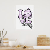 ラブアーチェリー ポスター (キッチン)