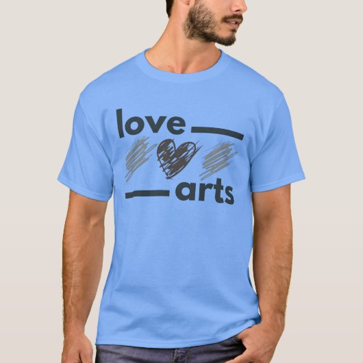 ラブアーツの女の子 Tシャツ (正面)