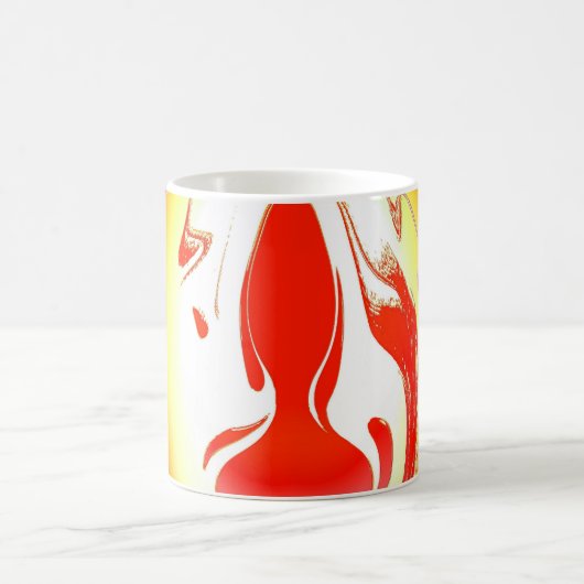 ラブアート コーヒーマグカップ (中央)