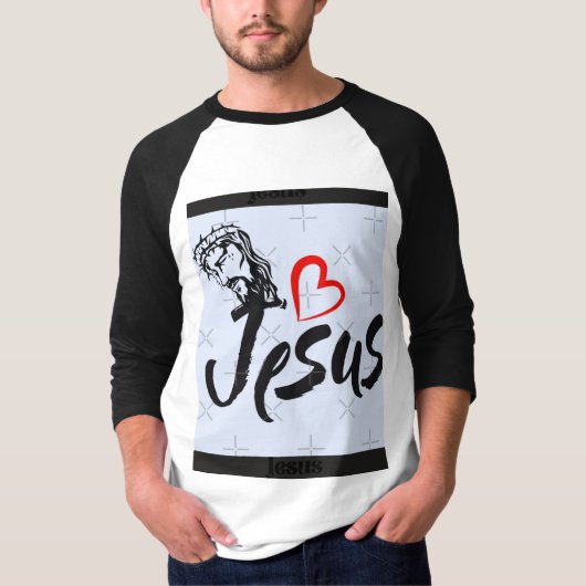ラブイエズスのデザイン Tシャツ (正面)