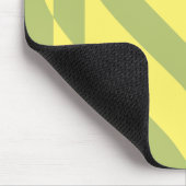 ラブイエローオンセージグリーン マウスパッド (コーナー)