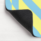 ラブイエローオンブルー マウスパッド (コーナー)