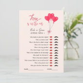 ラブイズインザエア ゲスフーシャワーゲーム 招待状 (スタンド正面)