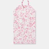 ラブイズインザエア バレンタインデーのブライダルシャワー ギフトタグ (裏面)