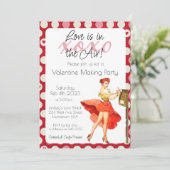 ラブイズインザエア バレンタインデーの招待状 招待状 (スタンド正面)