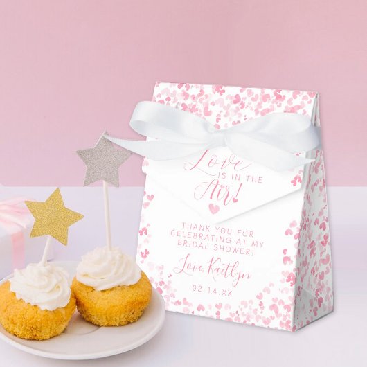ラブイズインザエア バレンタインデー ブライダルシャワー フェイバーボックス